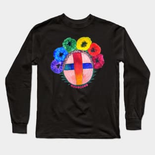 Motanka . Pride Parade Long Sleeve T-Shirt